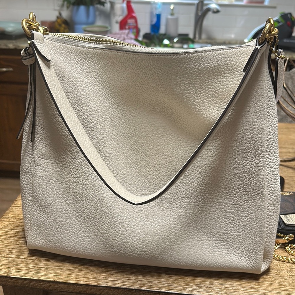 Coach handbag with crossbody strap